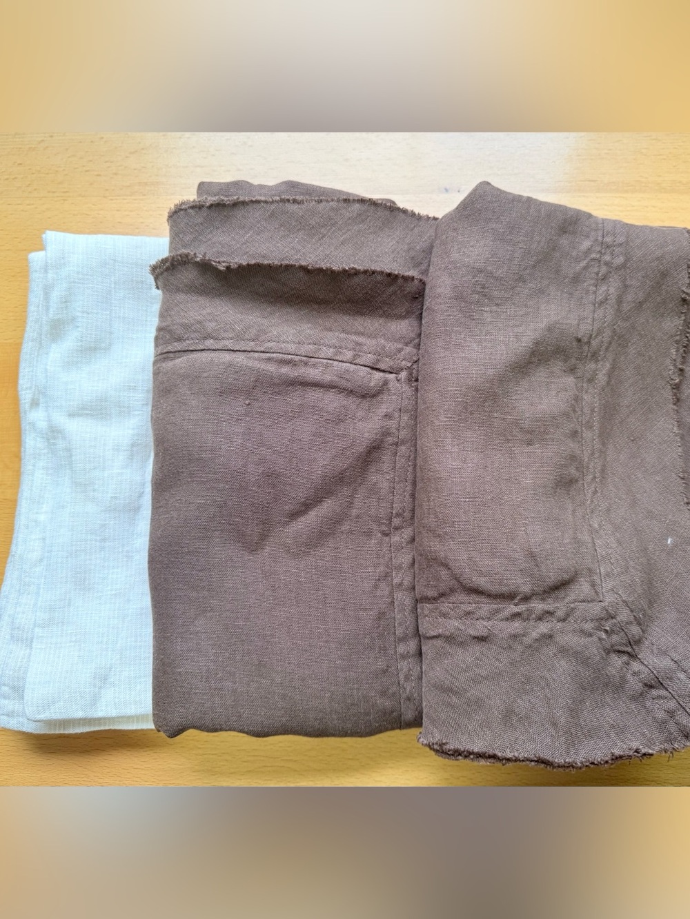 Quince 2 king size + 1 standard pillow cases